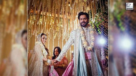 First Pictures Of Varun Dhawan Natasha Dalal Wedding Are OUT