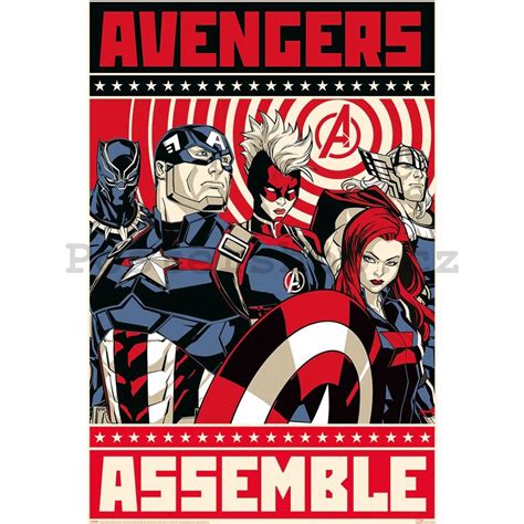 Plakát Avengers Assemble SKLADEM Postershop cz