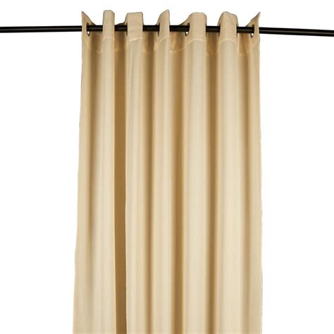 Cortina De Tela Ojal Metal 210x240cm Crema Sodimac Falabella