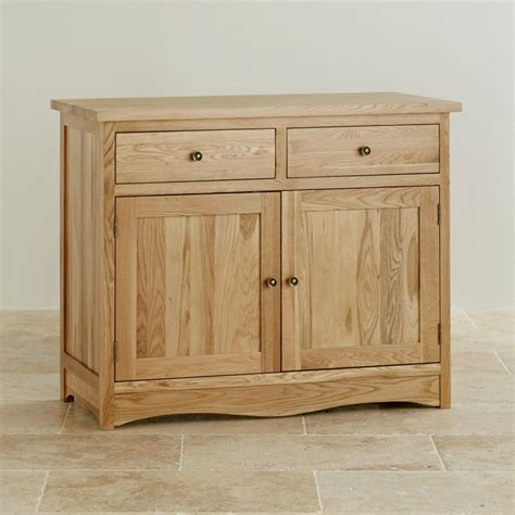 Cairo Natural Solid Oak Small Sideboard Oak Furniture Land