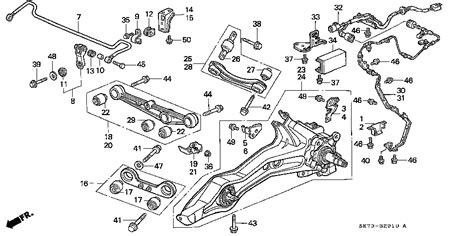 52317 SK7 000 BRACKET R RR STABILIZER DISCONTINUED Bernardi