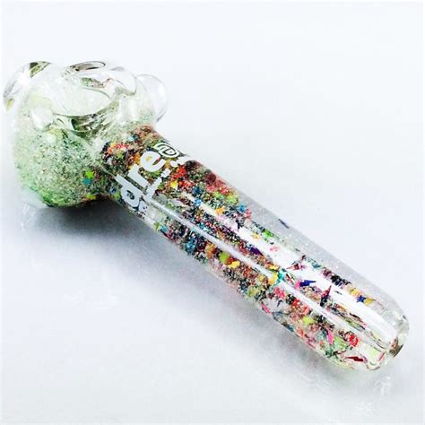 Glow Galaxy Pipe ™ Lg American Made Glass Pipes