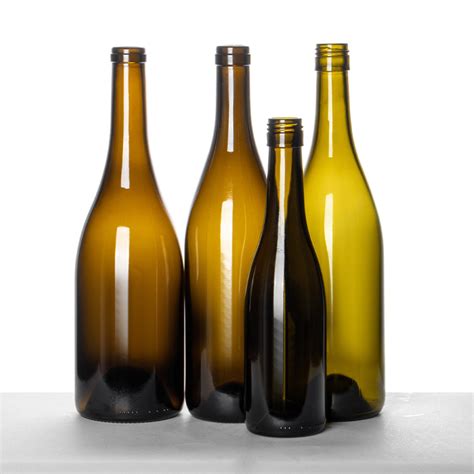 Wholesale Ml Antique Geen Glass Wine Bottle Burgundy Bottles