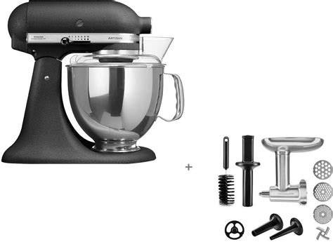 Robot kuchenny KitchenAid Artisan 5/175 Żeliwny 5KSM175ECBK+5KSMMGA ...