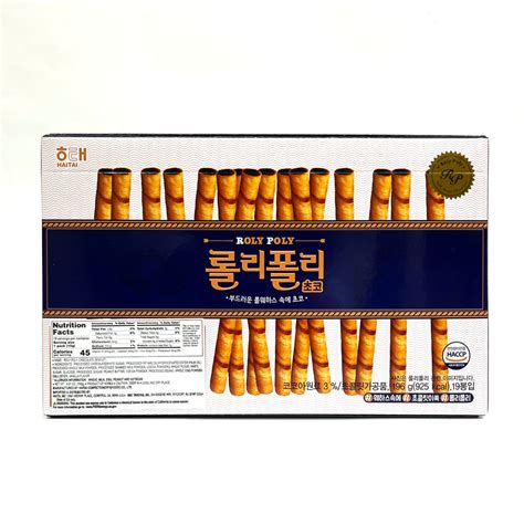 Haitai Roly Poly Choco 해태 롤리폴리 196g