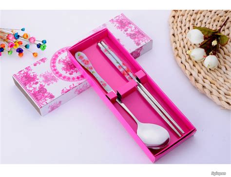 BỘ MUỖNG ĐŨA INOX HOA VĂN SANG TRỌNG | 5giay