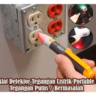 Jual Alat Pendeteksi Kabel Listrik Putus Tespen Listrik Arus AC TES