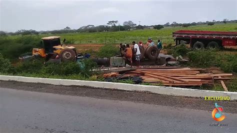 Acidente Na Br No Km Que Liga A Cidade De Ribeira Do Pombal A