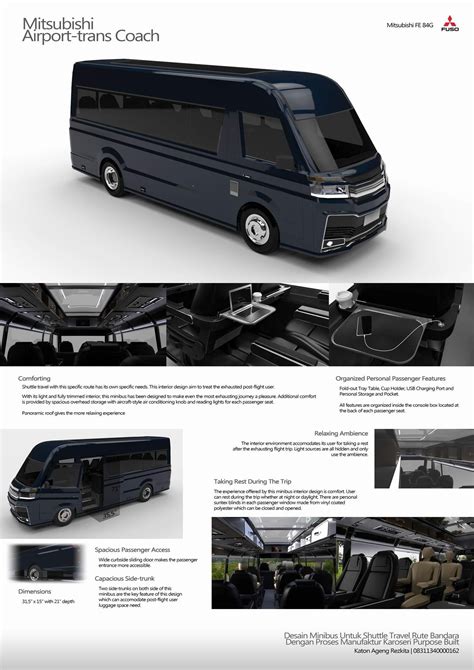 minibus design  airport route travel shuttle  purpose built body