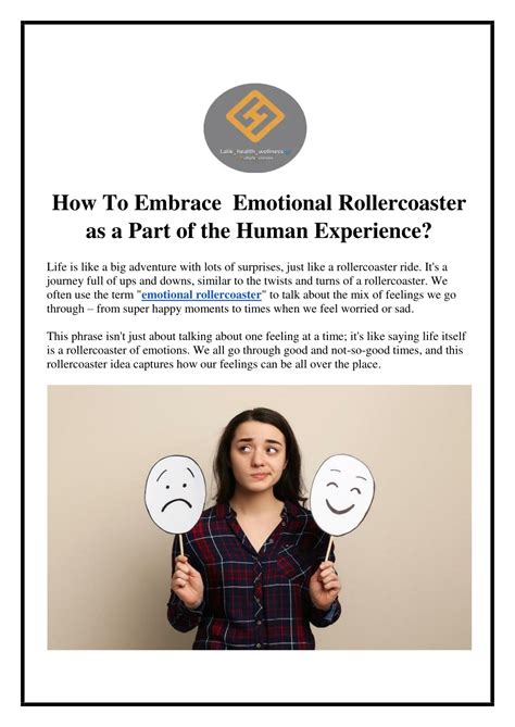 Ppt How To Embrace Emotional Rollercoaster As A Part Of The Human