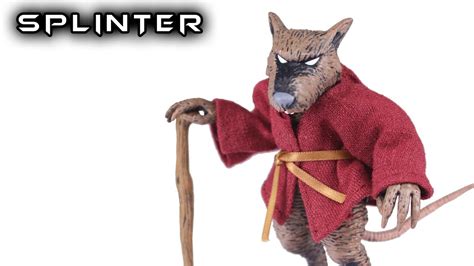 Neca Splinter Tmnt Comic Action Figure Review Youtube