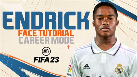 FIFA 23 ENDRICK FACE FIFA 23 Pro Clubs Face Creation MODO CARRERA REAL