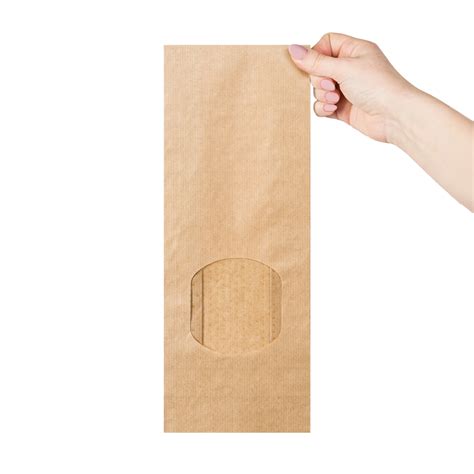 Blokbodemzakjes Bruin Kraft 130 X 360 Mm Blok Packaging