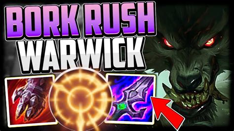 Warwick Bork Rush Top Lane Cant Be Stopped Nasty 1 Shots League