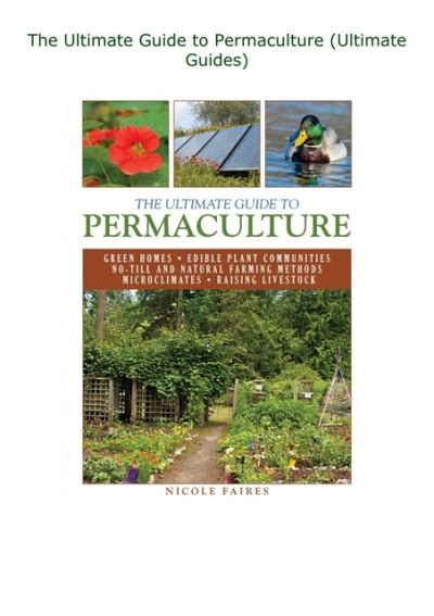 Pdf Read Online The Ultimate Guide To Permaculture Ultimate Guides