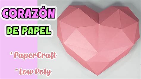 Cómo hacer un corazón 3d con cartón Actualizado 2024