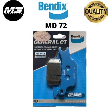 BENDIX BRAKE PAD MD72 FOR RAIDER R 150 FI Lazada PH