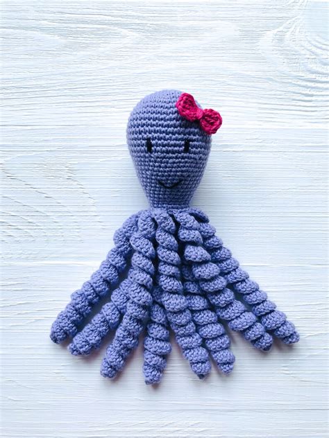 Octopus For Babies Nicu Octopus Knit Octopus Crochet Etsy