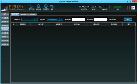 拓普外汇跟单mt4 Api多账户跟单交易管理系统 外汇跟单mt4跟单系统外汇跟单软件外汇跟单系统mt4api跟单跟单社区搭建