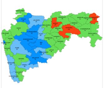 Maharashtra Rainfall Data as on 16th August 2020