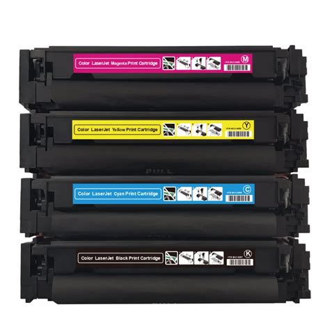 Compatible 202A CF500A Cf501 CF502 500A Toner Cartridge With Chip For