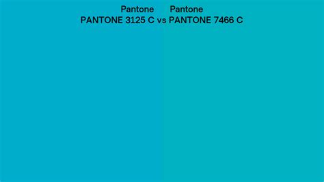 Pantone 3125 C Vs Pantone 7466 C Side By Side Comparison