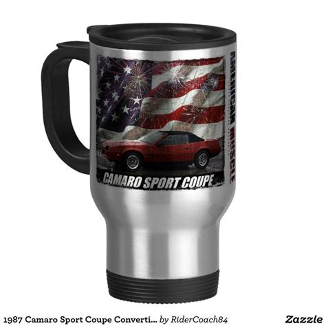 1987 Camaro Sport Coupe Convertible Travel Mug Mugs Silverado 1500