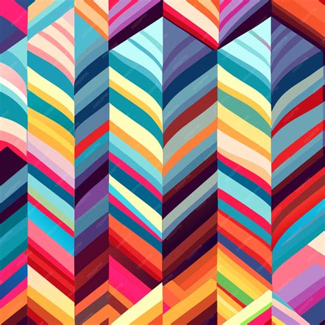 Premium Vector Seamless Summer Patterns Rainbow Theme Repeating