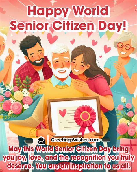 World Senior Citizen Day Messages Quotes 21 August Greetings Wishes