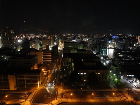 美しさ Lv2 5 】 栃木県庁 展望ロビーの夜景 夜景ワールド