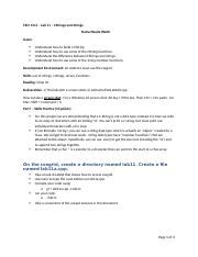 CSCI1411 Lab11 CStrings And Strings Csegrid Docx CSCI 1411 Lab 11