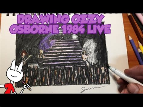 Drawing Ozzy Osbourne Live Jir Drawings Youtube