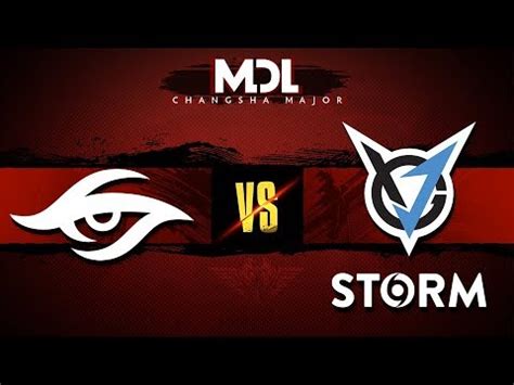 Team Secret Vs VGJ Storm Game 2 MDL Major 2018 Semifinals