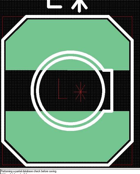 Footprint With Custom Pad Shapes Pcb Design Pcb Design Ic