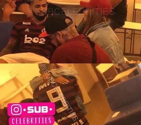 Irmã de Neymar e Gabigol são clicados em clima de romance no Maracanã