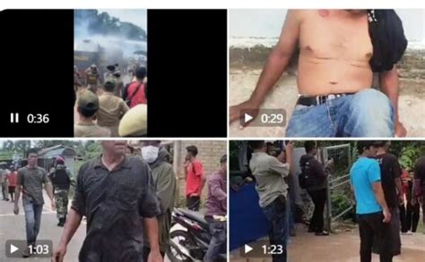 Video Kekerasan Dalam Insiden Rempang Batam Beredar Di Media Sosial