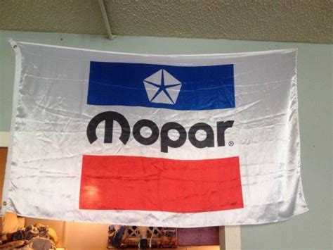 Sell Chrysler Mopar X Banner Flag In Adel Georgia United States