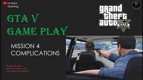 Gta5 Complications GTA V Mission 4 COMPLICATIONS Michael