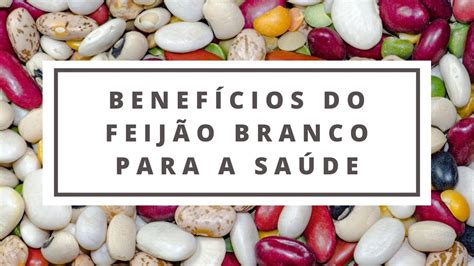 Benef Cios Do Feij O Branco Para A Sa De Youtube