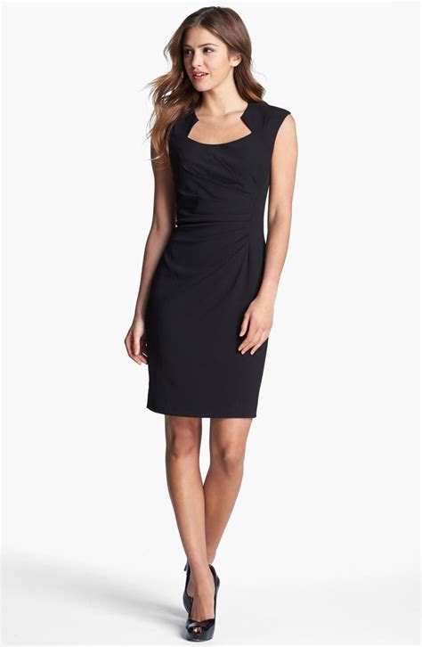 Calvin Klein Cap Sleeve Sheath Dress Nordstrom