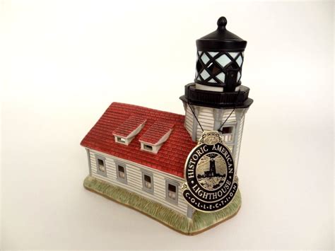 Geo Z Lefton Historic American Lighthouse Lamp 1994 Point Cabrillo CA