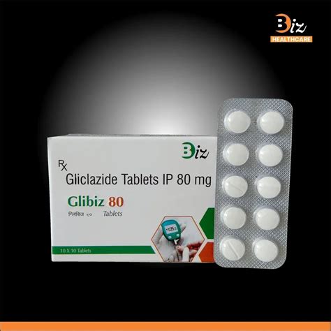 Gliclazide 80 Mg Tablets at Rs 130/box | Gliclazide Tablets in Nashik | ID: 2851819931012