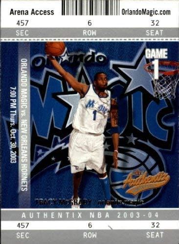 Amazon Fleer Authentix Tracy Mcgrady Nba Basketball