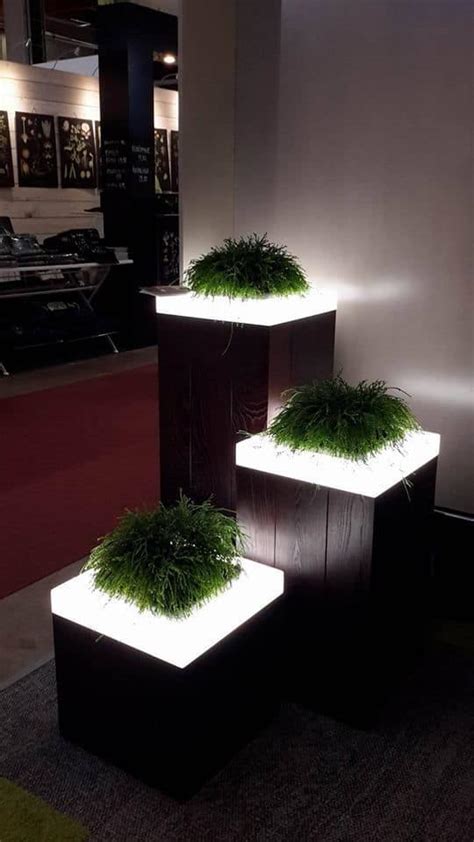 17 Illuminated Planters How To Make A Glowing Romantic Backyard