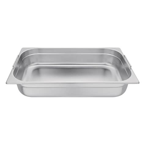 Vogue Stainless Steel 1 1 Gastronorm Tray With Handles 100mm Raynor