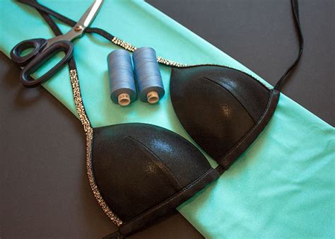Bikini selber nähen Materialien Dessousinsider