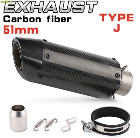 Delkevic Aftermarket Slip On Dl Carbon Fiber Round Muffler