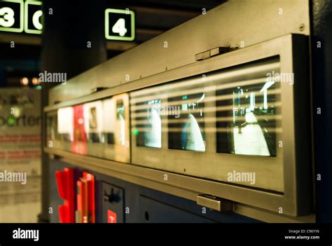 Train Station Security Camera Screens Displaying Cctv Images From