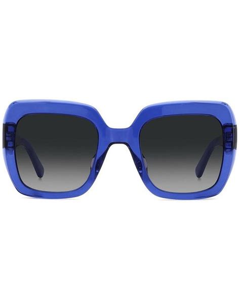 Kate Spade Naomi S 52mm Sunglasses In Blue Lyst Uk