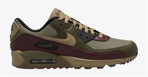 First Looks Nike Air Max 90 Gore Tex Medium Olive House Of Heat°